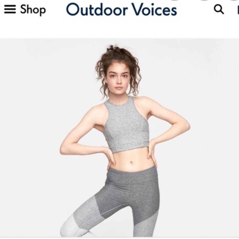 Outdoor Voices Athena Crop